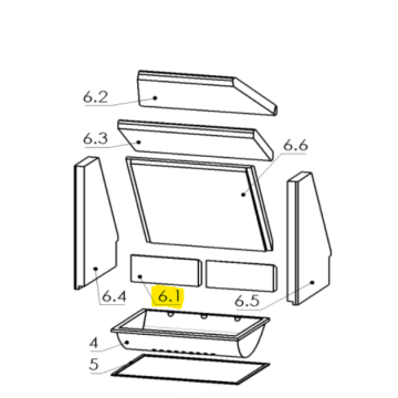 6081-1053A PLAQUE...