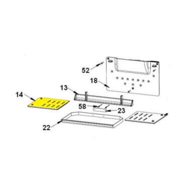 F610321B DEMI GRILLE...