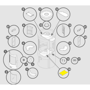 1102043070 CENDRIER NEOSEN...