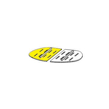 F610751B GRILLE GAUCHE...